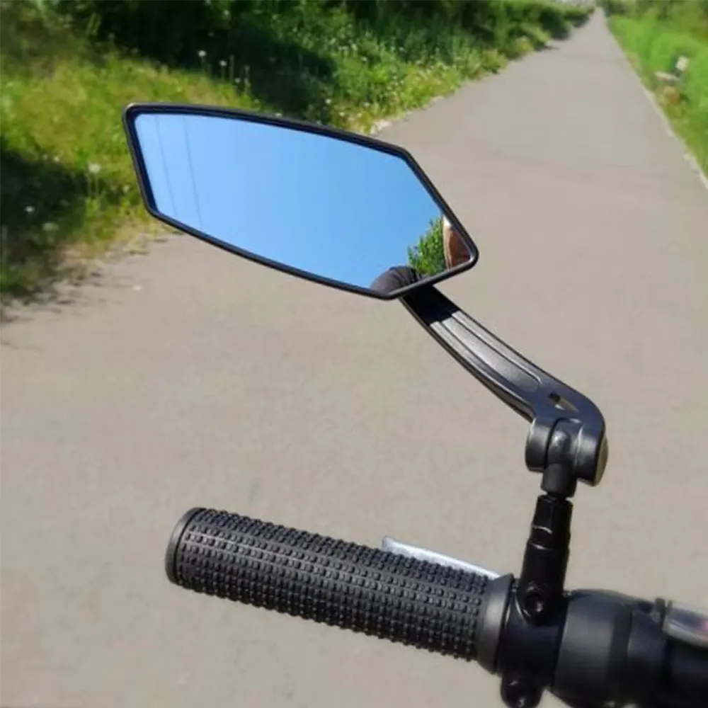 Left Right Glass Bike Rear Mirror Bicycle Rearview Mirror E Bike Mirror