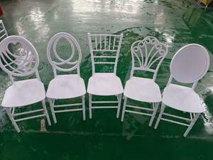 Toptan otel sandalye olaylar altın açık oturma Metal ziyafet düğün <span class=keywords><strong>Tiffany</strong></span> ile Mariage sandalyeler yastık - Product Image 4