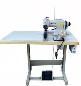 Machine à coudre industrielle à plat pour combinaisons de plongée, matériaux épais, fil dissimulé, équipement de couture en néoprène et caoutchouc, automatique RN-106TT - Product Image 1