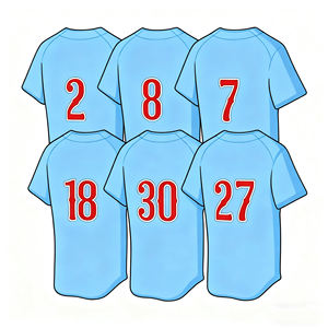 Готовые к отправке новые сшитые 7 Лебеди 23 сандберги 30 Tuckeres 4 Crow Armstronges Chicago бейсбольные майки - Product Image 2