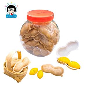 Goma de mascar de plástico con forma de cacahuetes OEM directo de fábrica mermelada rellena de goma de mascar para niños - Product Image 6