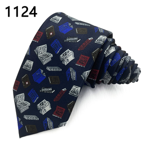 Poliéster Novedad Matemáticas Química Constelación Diseños Mens Casual Corbatas Fabricante - Product Image 5