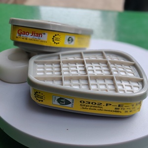 High Quality Reusable OEM-6059 Combined Gas Cartridge ABEK1 Activated <strong>Carbon</strong> PP Material B Class Multi <strong>Filter</strong> <strong>Respirator</strong> Dust - Product Image 3