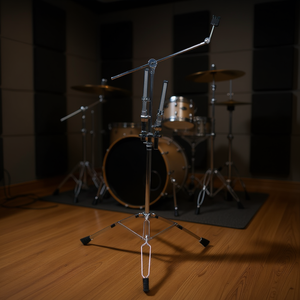 Soporte Doble para Tambor Tom DB, Control de Pedal Plateado, Profesional - Product Image 2