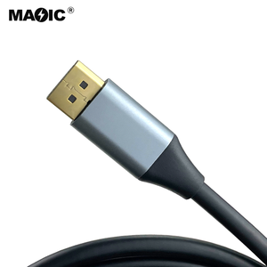 Productos más vendidos 2022 OEM Metal Head 4K 8K 1,4 <span class=keywords><strong>Cable</strong></span> DP a DP <span class=keywords><strong>Cable</strong></span> para monitor de juegos y tarjeta gráfica - Product Image 6