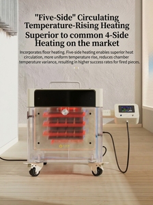 Forno Ceramico Smart <span class=keywords><strong>Mini</strong></span> Plug & Play con Controllo Remoto Mobile, Camera Interna da 25L per Cottura Ceramica in Studio Domestico - Product Image 2