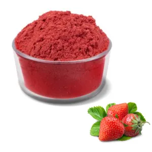 Bulk Pack Freeze Dried Organic Strawberry Fruit Powder Suppliers