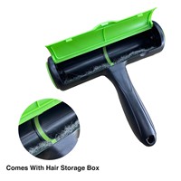 Rouleau anti-poils pour animaux de compagnie PAIPET, logo personnalisé, écologique, auto-nettoyant, réutilisable, pour enlever les poils de chiens et de chats des tapis