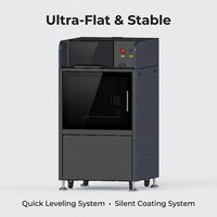 Impresora 3D SLA de Gran Formato 450mm con Punto Láser de 0.08-0.8mm, Marco de Granito y Óptica Sellada