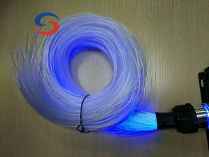 <span class=keywords><strong>Kit</strong></span> de plafond <span class=keywords><strong>ciel</strong></span> étoilé en fibre optique <span class=keywords><strong>LED</strong></span> scintillante RGB 0,75 mm * 400 pièces, 45 W pour la maison/le commerce OEM - Product Image 5