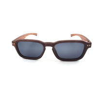 Nouvelles lunettes de soleil personnalisées à monture complète en bois plaqué, faites à la main, verres polarisés, légères, vision nocturne, anti-radiation