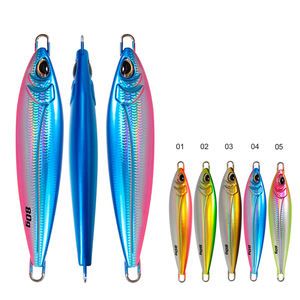 Leurre Artificiel Plombé 18g-80g, Jigs Métalliques de Rivaux Imprimés pour Eau Salée, Leurres Rigides de Jigging, Appâts de Fond pour <span class=keywords><strong>Kingfish</strong></span> - Product Image 3