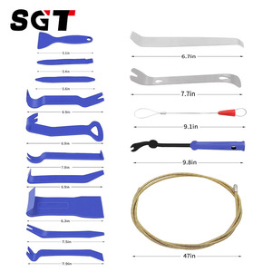 Kit di strumenti per la rimozione automatica del rivestimento, Wetado 15 pezzi strumento per la rimozione del pannello dell'auto Kit di rifinitura interna per rimuovere il rivetto Set di strumenti di leva in plastica - Product Image 3