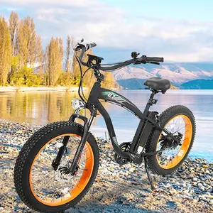 Coolfly动力电动自行车fatbike 48V 750W 1000W电机电动自行车自行车，带前悬架长距离快速交货