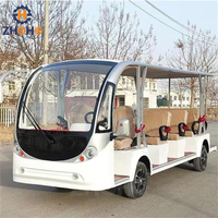 Nouveau bien conçu rétro luxueux grand électrique touristique touristique touristique somptueux passager navette chariot bus meilleur prix à vendre
