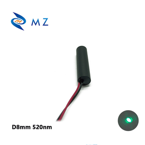 Hot bán nhỏ gọn d8mm 520nm <span class=keywords><strong>1mW</strong></span> màu xanh lá cây Dot <span class=keywords><strong>Laser</strong></span> Class II <span class=keywords><strong>laser</strong></span> <span class=keywords><strong>diode</strong></span> mô-đun - Product Image 5