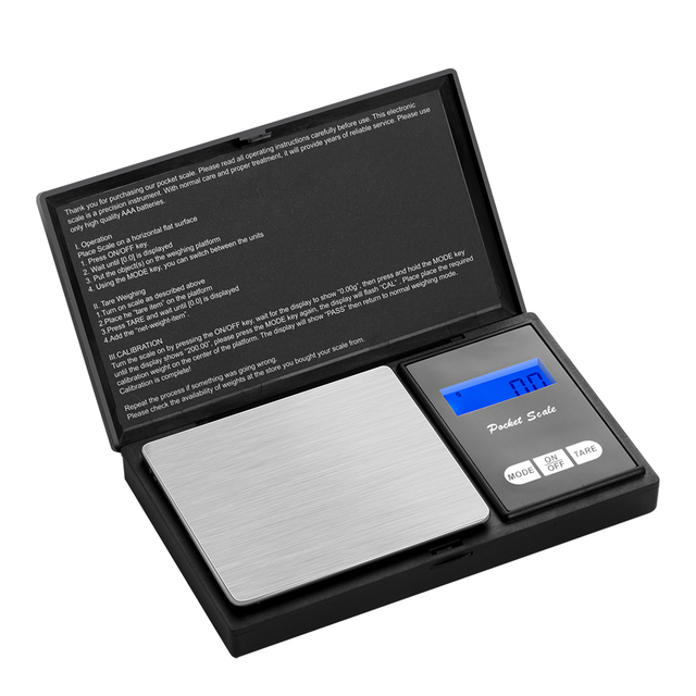 High Precision Electronic Mini Gold Diamond Weight Balance Pocket Scale Portable Digital Jewelry Scale