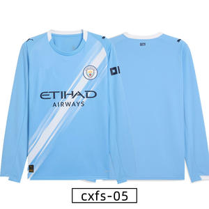 Футбольные майки с длинным рукавом на заказ, фан-джерси, спортивная одежда с длинным рукавом с термосублимационной печатью - Product Image 6