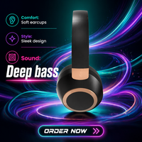 Headphone Nirkabel Premium BT 5.3 2.4GHz Dual Mode ANC Peredam Kebisingan Latensi Rendah Headset Gaming USB Dongle IPX-6 Over-Ear