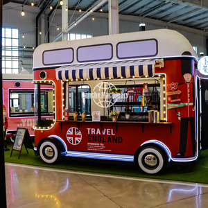 Camion de restauration mobile entièrement équipé avec équipement pour pizza, café, crème glacée, barbecue, hot-dogs et restauration rapide - Product Image 2