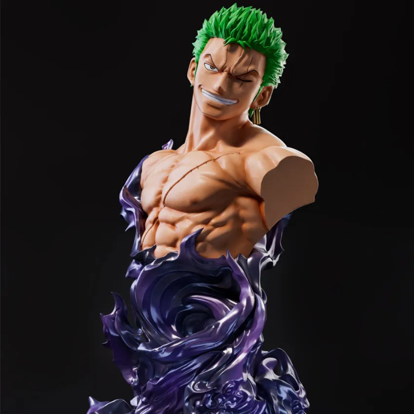 Japan Anime OP GK Ditaishe Zoro bust action figure for collection