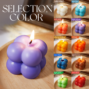 Bougie parfumée Magic Cube, bougies d'anniversaire colorées pour célébrer les festivals et les fêtes - Product Image 3