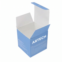 Boîte d'emballage en papier personnalisée pour cosmétiques, cils, soins de la peau, crème pour le visage, boîte en carton imprimée