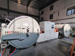 <span class=keywords><strong>Four</strong></span> de graphitisation à <span class=keywords><strong>induction</strong></span> sous vide en graphite de haute pureté, contrôle précis de la température 2800°C, directement de l'usine, usage industriel - Product Image 2