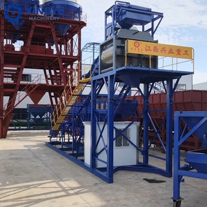 Nouvelle conception, système de pesage centralisé respectueux de l'environnement à 3 bacs, <span class=keywords><strong>centrale</strong></span> à béton de 60 m3/h - Product Image 5