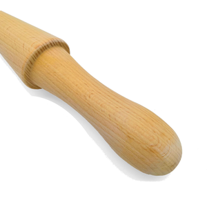 Rouleau à pizzelle en bois de hêtre naturel, moule à cône pour krumkake/crème glacée, vente chaude - Product Image 4