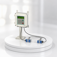 Medidor de Flujo Ultrasónico Mecánico Yheng TUF-2000SW con Abrazadera para Combustible, Lector de Medidor de Flujo de Agua de 2 Pulgadas