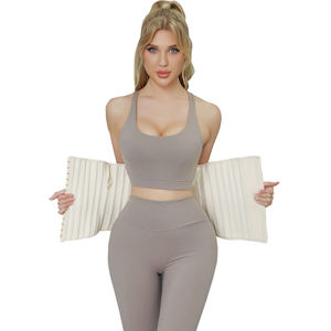 Gaine Amincissante Pailletée en Latex avec 25 Baleines en Acier Fajas Colombianas Ceinture de Modelage Corset Minceur pour Femme - Product Image 5