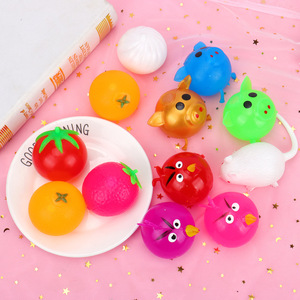 Balle anti-stress en forme de ballon d'eau, jouet sensoriel en plastique taille unique pour enfants, unisexe, pour la relaxation et le divertissement - Product Image 2