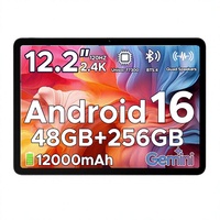 Tablette PC professionnelle OEM ODM 12,2 pouces, résolution 2,5K FHD, Android 16, certifiée GMS, certifications complètes disponibles, tablette d'entreprise