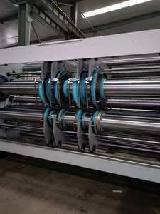 Corrugated Carton Printer Slotter Die Cutter, Servo Lead Edge Feeding 3 Color Flexo <b>Printing</b> <b>Machine</b> - Product Image 5