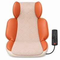 Coussin de massage Shiatsu complet pour soulager les douleurs dorsales, masseur 3D par pétrissage pour la maison, le bureau, la chaise, le siège de voiture