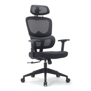 Silla Ejecutiva Ajustable Wayon, Moderna, de Malla, con Base Giratoria de Acero Inoxidable, Ergonómica y Personalizable - Product Image 4