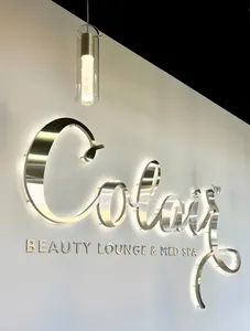 Letras Arquitectónicas Iluminadas con Halo a Precio de Fábrica, Personalizadas para Fachadas de Edificios, Entradas, Monumentos e Identificación de Plazas Comerciales - Product Image 5