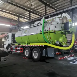 China dredging truck supplier CLW 18000L 20000L Sewage Truck Vacuum Equipment Sewer Cleaning Truck For Africa