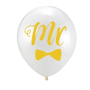 Palloncini Rotondi in Lattice da 12 Pollici per Decorazioni Matrimoniali, Feste di Rivelazione del Sesso, Palloncini per Adulti, Palloncini 'Just Married' e 'Mr & Mrs' - Product Image 5