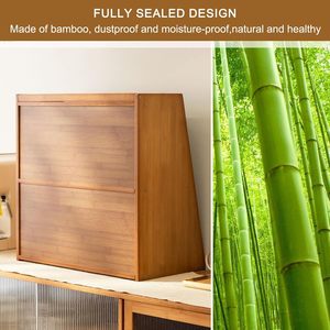 <b>Desktop</b> Storage Box, Cup Storage Display <b>Shelf</b>, Tableware Storage Cabinet - Product Image 5