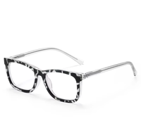 2025 nouveau carré aimant TR90 lunettes cadre CP Temple 5 en 1 Clip sur lunettes Interchangeable changement de couleur lunettes cadre lunettes