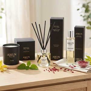 Diffuseur de parfum artisanal en cire de soja AIKUN, marque privée, pour la maison, le bureau, le spa, la décoration de hall - Product Image 3