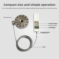 Dynamometer Digital Sundoo SHB-200K Laris Manis, Pengukur Gaya Dorong-Tarik dengan Sensor Suhu Eksternal untuk Pengukuran Tegangan