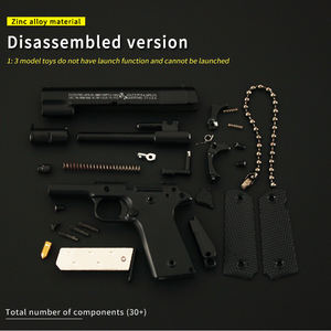 Buen precio, <span class=keywords><strong>revólver</strong></span> personalizado, aleación Empire 1911, modelo de pistola, <span class=keywords><strong>revólver</strong></span> de juguete, juguetes Empire de aleación, modelo de pistola, llavero, regalo de cumpleaños - Product Image 4