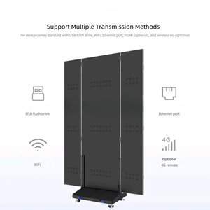Display LED Pieghevole P2.5 P2 P1.86 P1.25 GOB ad Alta Definizione e Lunga Durata, Schermo a Tre Ante per Negozi e Ascensori - Product Image 4