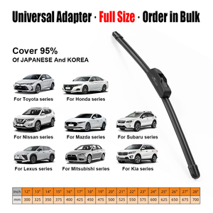 Nuevos Productos 2025 Limpiaparabrisas Universales para Coche Escobillas Flexibles para Audi A4 B6 - Product Image 3