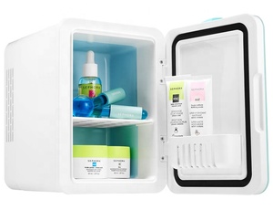 4L Marble Color 12V/220V 110V Portable Outdoor Glass Door Electric <strong>Cosmetics</strong> <strong>Fridge</strong> with Low Noise - Product Image 6