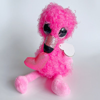 Dessin animé mignon Kiki Halloween en peluche avec de grands yeux Pacify Pocket Beanie Baby Animal Doll for Kids Low quantité minimale de commande