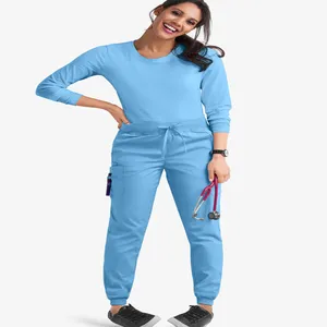 WomenS Beautiful Scrub Uniform Medical Uniform of Factory Price